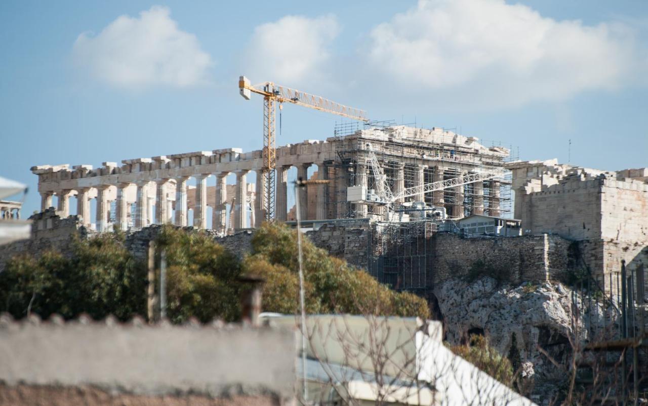 2 Bedroom Apartment At The Historical Center, View To Acropolis Athen Exterior foto